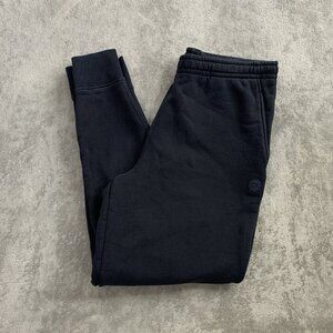 Outerknown Sunday Sweatpants Mens Size XL Black Joggers Athleisure Cotton 26”